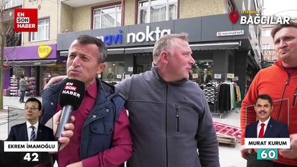 Download Video: Murat Kurum mu? Ekrem İmamoğlu mu? Bağcılar Anket