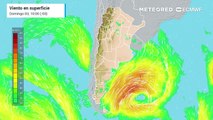 Ciclón extratropical con intenso mar de fondo: alerta por grandes olas en la Costa Atlántica