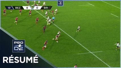PRO D2 Saison 2023-2024 J22 - Résumé AS Béziers Hérault - CA Brive