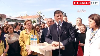 CHP İzmir Büyükşehir Belediye Başkan Adayı Dr. Cemil Tugay, Foça Seçim ve Koordinasyon Merkezi'nin açılışına katıldı