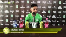 Emmanuel Olivera, “impresionado” con la sede de Atlético Nacional