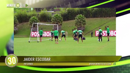 Atlético Nacional, preparado para contener la arremetida de Junior en el Metropolitano