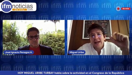 EN VIVO:  Entrevista con Miguel Uribe