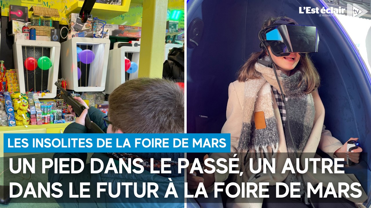 Foire de mars à Troyes : un pied dans le passé,...