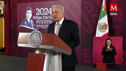 AMLO pide autolimitación y ayuda en mañaneras para no violar veda