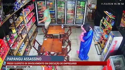 Preso suspeito de envolvimento em execução de empresário