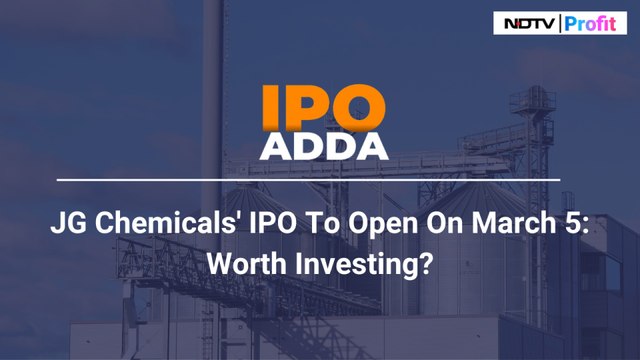 JG Chemicals' IPO To Open On March 5: Here's All You Need To Know | IPO Adda | NDTV Profit
