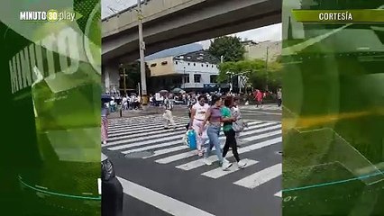 Atención! Desvían carros en el centro de Medellín por marcha del personal de salud