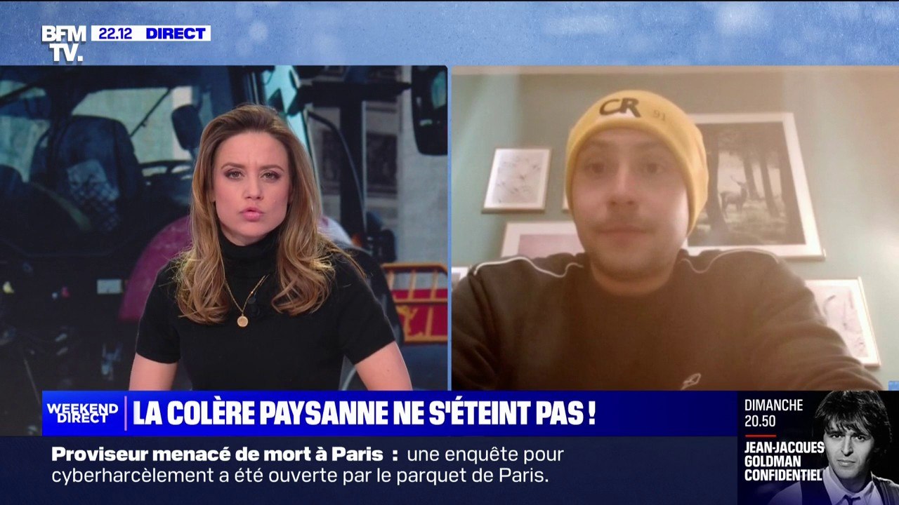 Agriculteurs interpellés à Paris: "Ils pouvaient nous verbaliser, mais ils n'avaient pas à nous emmener", estime Kévin Brouillard (Coordination rurale)