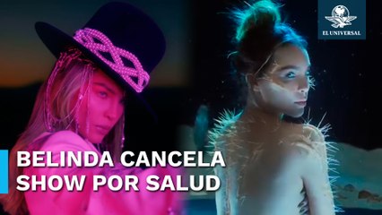 Por cuestiones de salud Belinda suspende presentación en el Festival Bésame Mucho