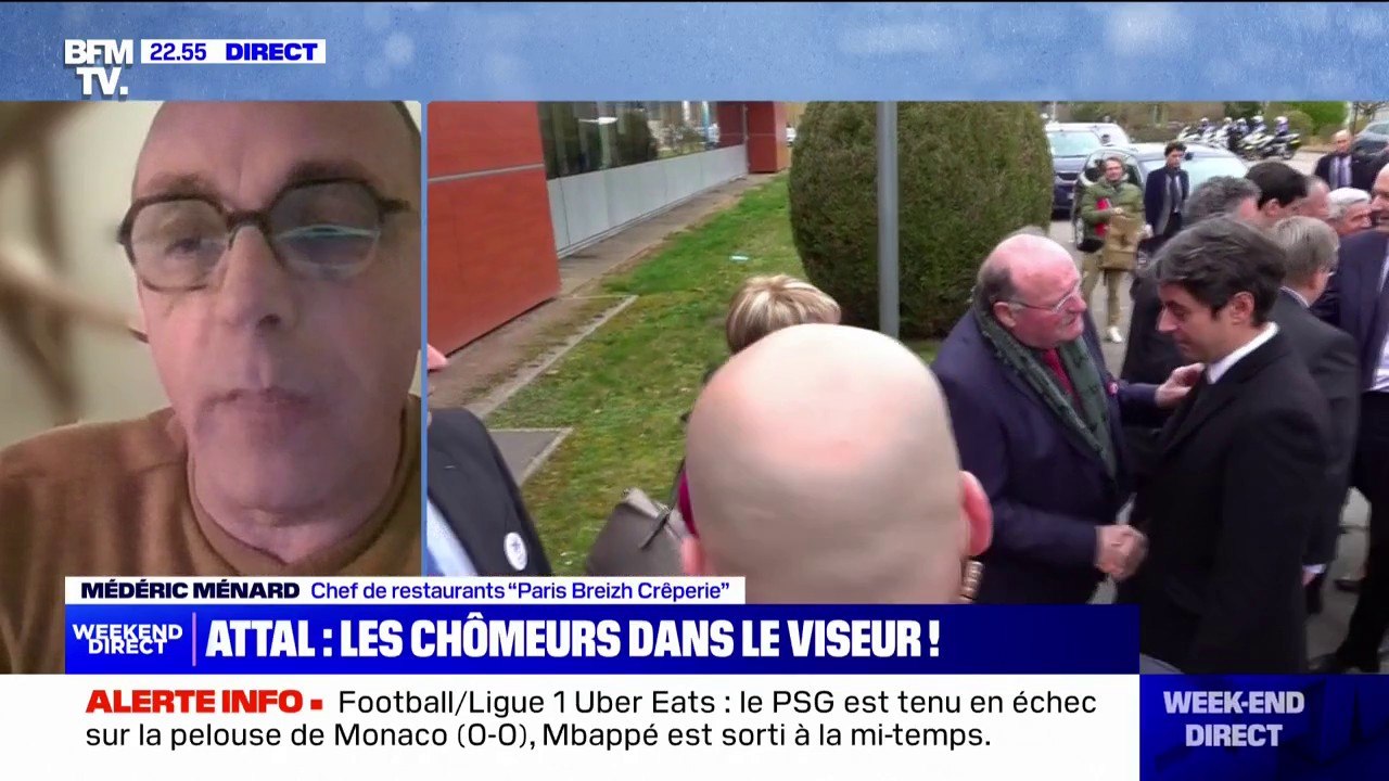 Médéric Ménard (co-fondateur des crêperies Paris-Breizh): "Forcer les gens à aller travailler parce qu'on va leur réduire leurs allocations chômage, je ne sais pas si c'est la bonne solution"