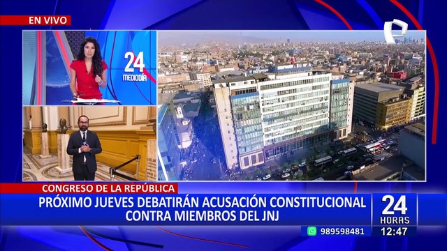 Congreso debatirá el jueves 7 de marzo informe que recomienda destituir a magistrados de la JNJ