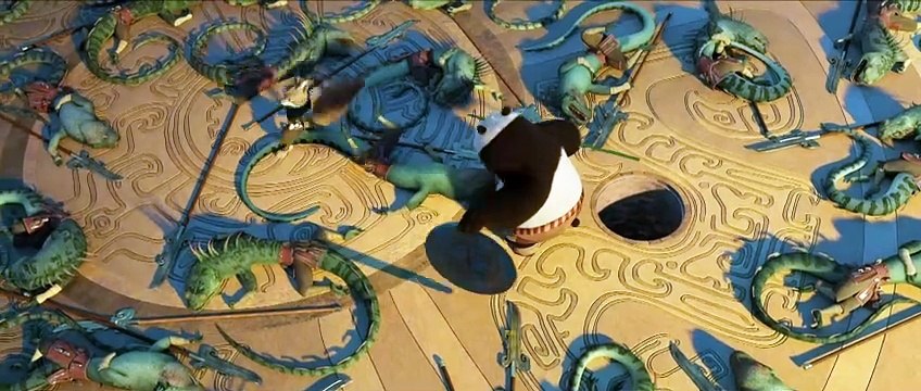 Kung Fu Panda 4 Movie Clip - Zhen and Po Break Into Chameleon's Fortress