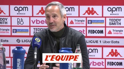 Hütter : « C'était un bon match nul » - Foot - L1 - Monaco
