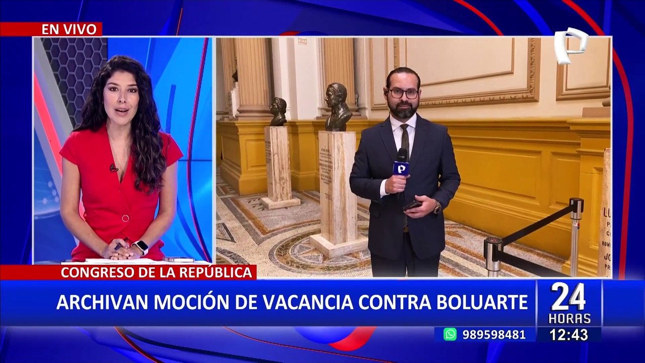 Dina Boluarte: Pleno del Congreso rechazó admitir a trámite moción de vacancia presidencial