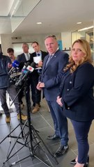 François Legault à Châteauguay