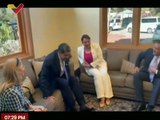 Pdte. Nicolás Maduro sostuvo encuentro bilateral con su par de Honduras, Xiomara Castro