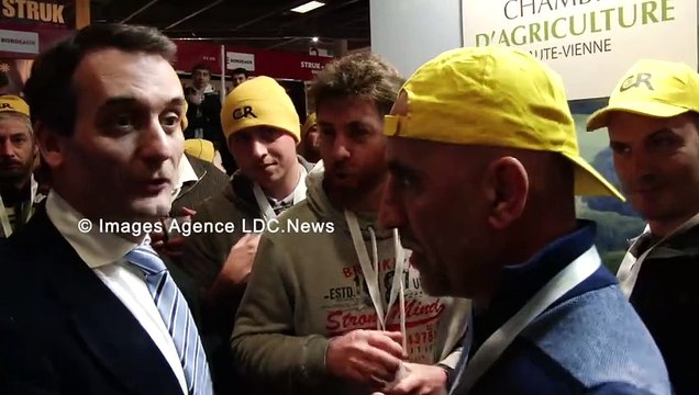 SIA2024 Florian Philippot au Salon de l'Agriculture. Paris/France - 27 Février 2024