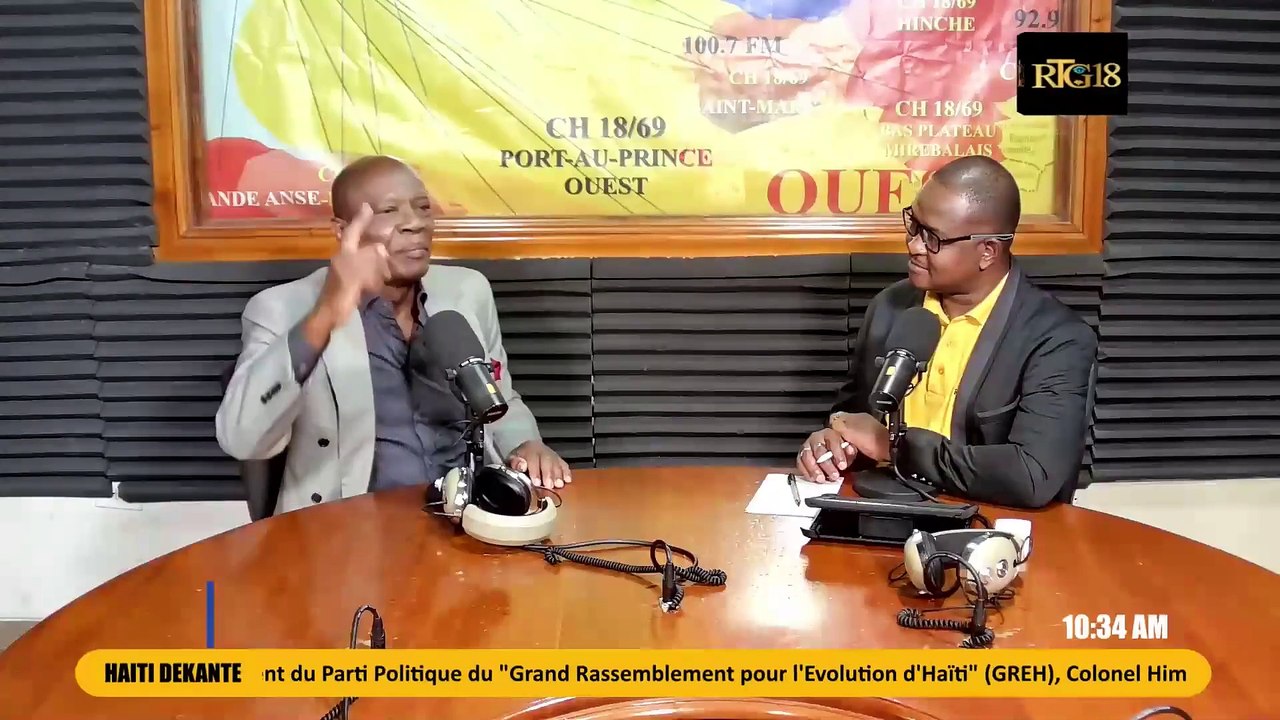 Kolonèl Himmler Rébu kritike PM Ariel Henry ki pa gen otorite pou angaje peyi a nan siyen okenn akò