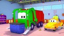 Voiture de police et Tom la dépanneuse   Voitures et camions dessins animés pour les enfan (3)