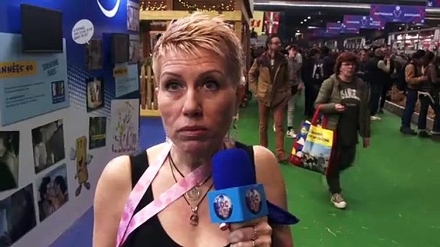 SIA2024 Une militante du Rassemblement National au Salon de l'Agriculture. Paris/France - 27 Février 2024