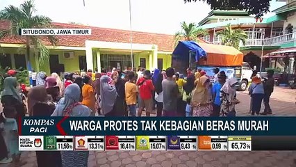 Tak Kebagian Beras Murah, Puluhan Warga di Situbondo Protes ke Panitia