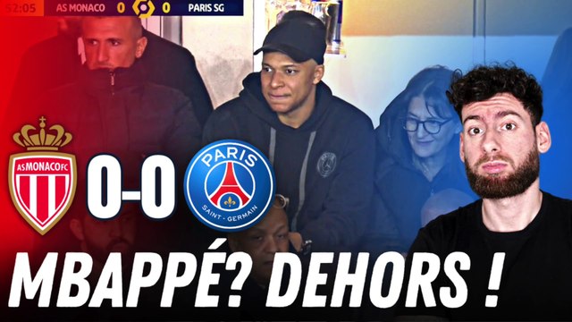 AS MONACO 0-0 PSG : MBAPPÉ DEHORS !!! (DEBRIEF ET NOTES DU MATCH)