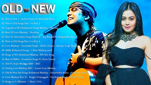 Old Vs New Bollywood Mashup Songs New to Old Mashup Hindi Love Songs Mashup Indian Music 2024