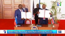 Haití firmo pacto con Kenia para combatir la criminalidad | Emisión Estelar SIN