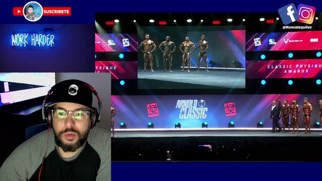 Arnold Classic 2024 FINAL CLASSIC PHYSIQUE. VIDEO REACCION NUNCA TE QUITES.
