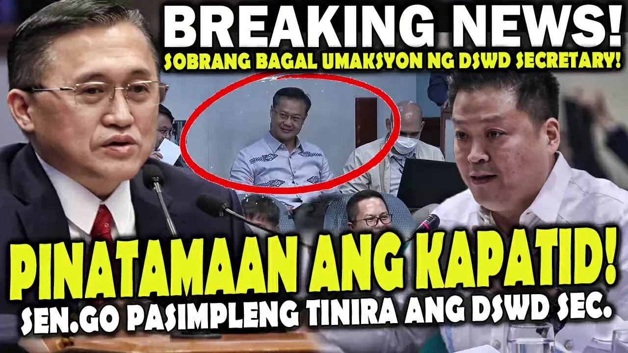 Sobrang bagal umaksyon! Kapatid ni Sen.Win Gatchalian, pasimpleng pinatamaan ni Sen. Bong Go