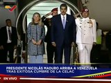 Presidente Nicolás Maduro regresa al país tras asistir a VIII Cumbre de la CELAC