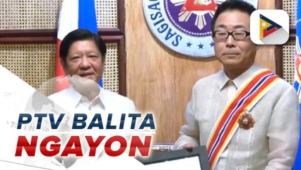 Order of Sikatuna, iginawad ni PBBM kay Japanese Ambassador to the PH Koshikawa Kazuhiko