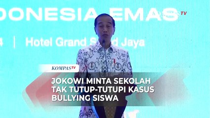 Tegas! Jokowi Minta Sekolah Tak Tutup-tutupi Kasus Bullying