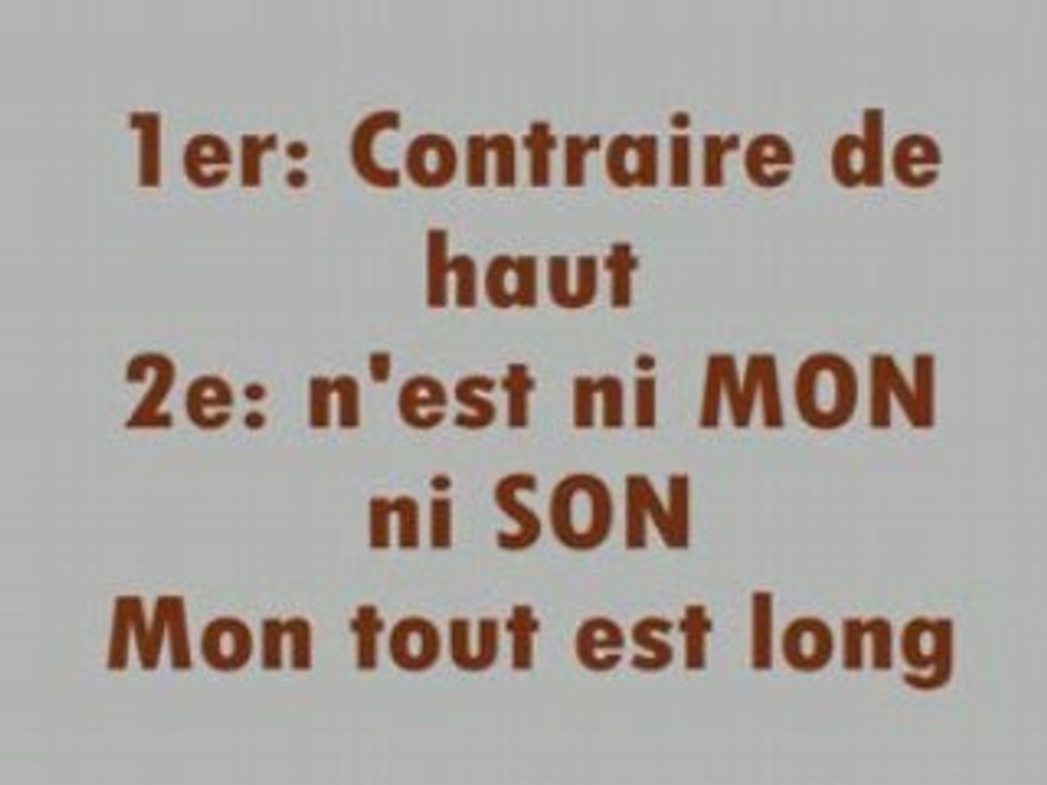 Blague-Charade-Devinette