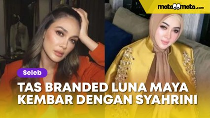 Luna Maya Pakai Tas Branded Harga Rp54 Juta, Warganet Sadar Ternyata Kembaran dengan Syahrini
