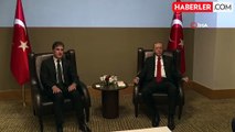 Cumhurbaşkanı Erdoğan, Kürdistan Bölgesel Yönetimi Başkanı Barzani ile Görüştü