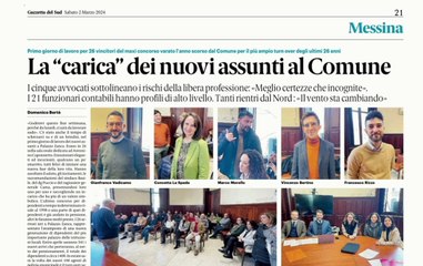 Rassegna stampa 2-03-2024 edizione Messina