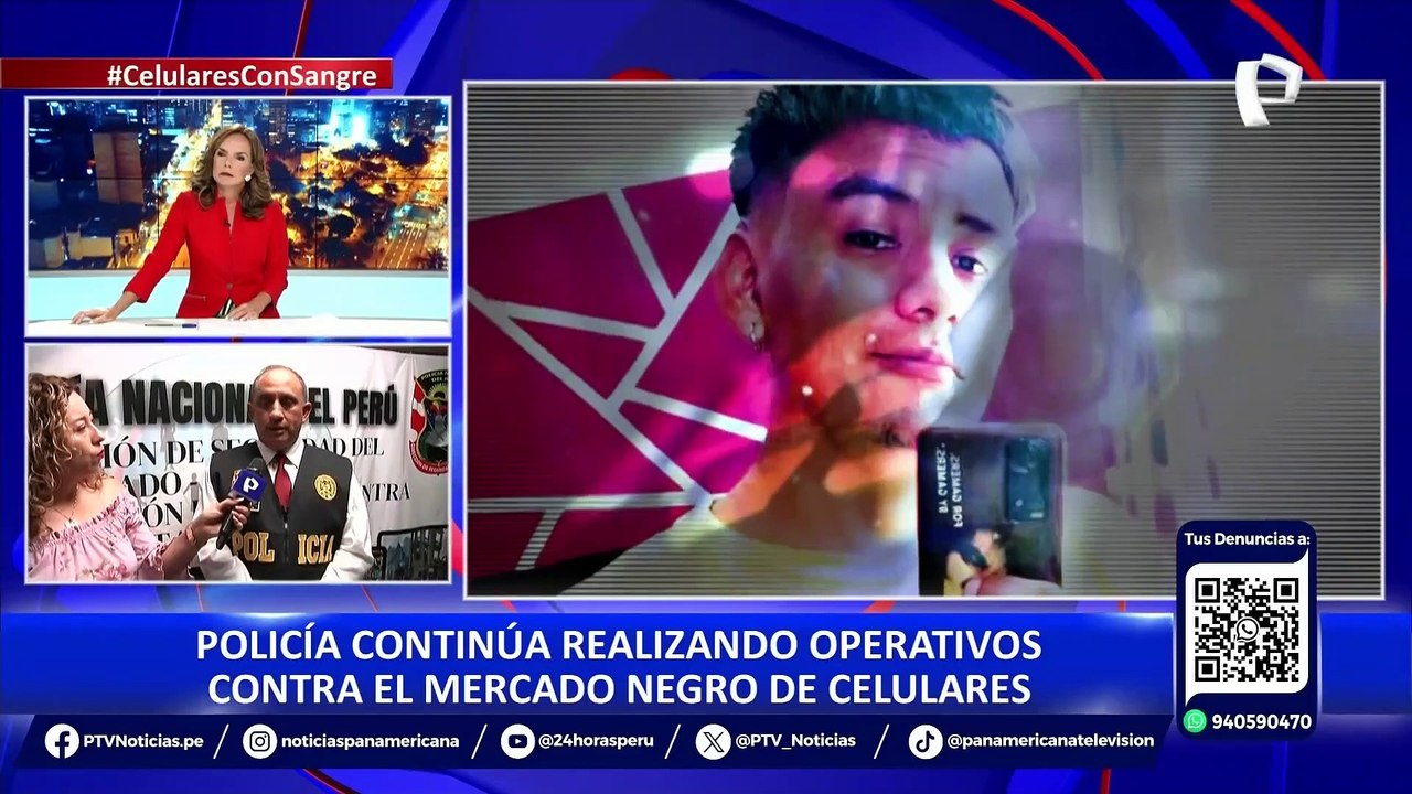 PNP continúa realizando operativos contra comercio de celulares robados