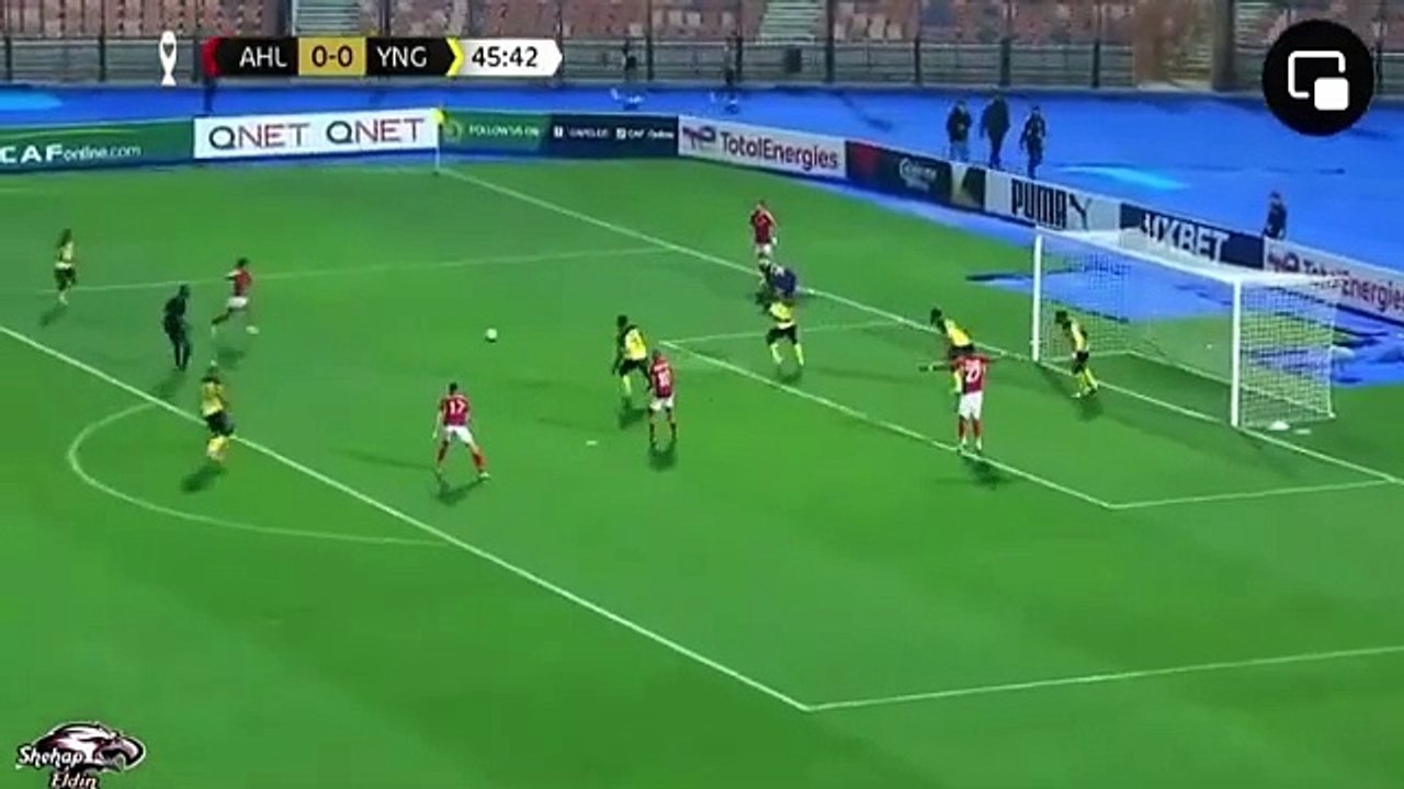 Summary of the match between Al-Ahly and Young Africans 1-0  CAF Champions League 202324