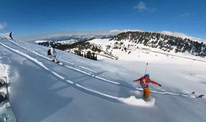 Snowboard tutkunlarının yeni gözdesi Sahara Milli Parkı