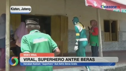 OKEZONE UPDATES: Superhero Ikut Antre Beras hingga Mengudara Mewah dengan Baju Mesin Jet Pesawat