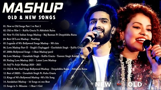 Old Vs New Bollywood Mashup Songs New to Old Mashup Hindi Love Songs Mashup Indian Music 2024