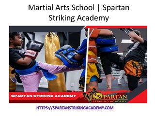 Martial Arts School | Spartan Striking Academy