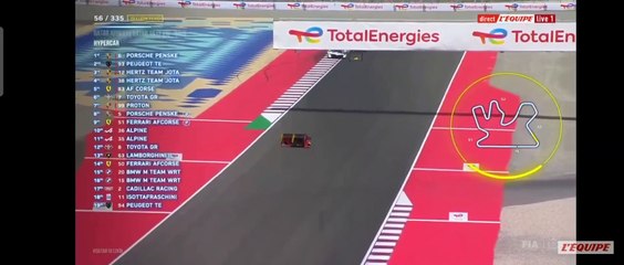 WEC 2024 Qatar 1812 Km Race Calado Lost Rear FCY
