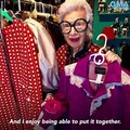 Iris Apfel, icône excentrique de la mode à New York et star des réseaux sociaux avec près de 3 millions d'abonnés est morte à 102 ans