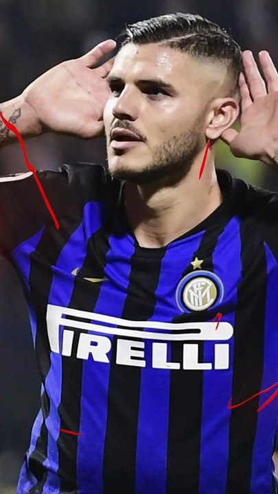 إزاي الاعب إيكاردي أصبح مكروه في الأرجنتين  #shorts