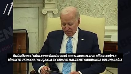Biden, Gazze ile Ukrayna'yı karıştırdı