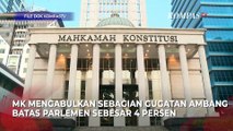 Respons Menko Polhukam soal Putusan MK Terkait Ambang Batas Parlemen