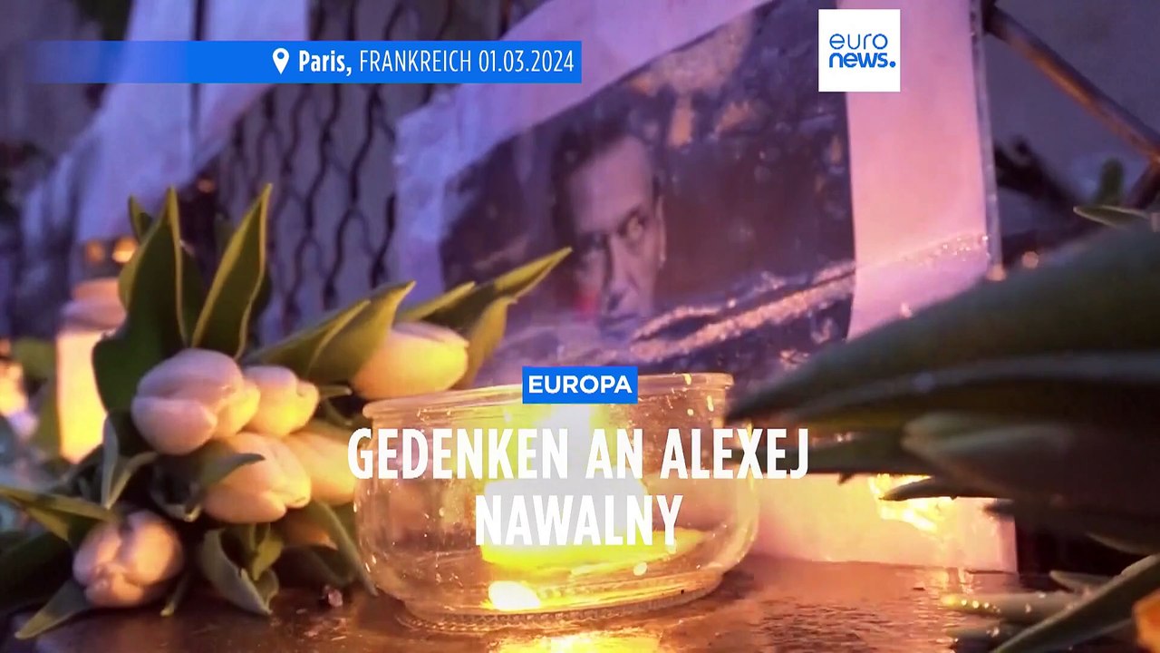 'Helden sterben nie': Europa zollt Alexej Nawalny Tribut